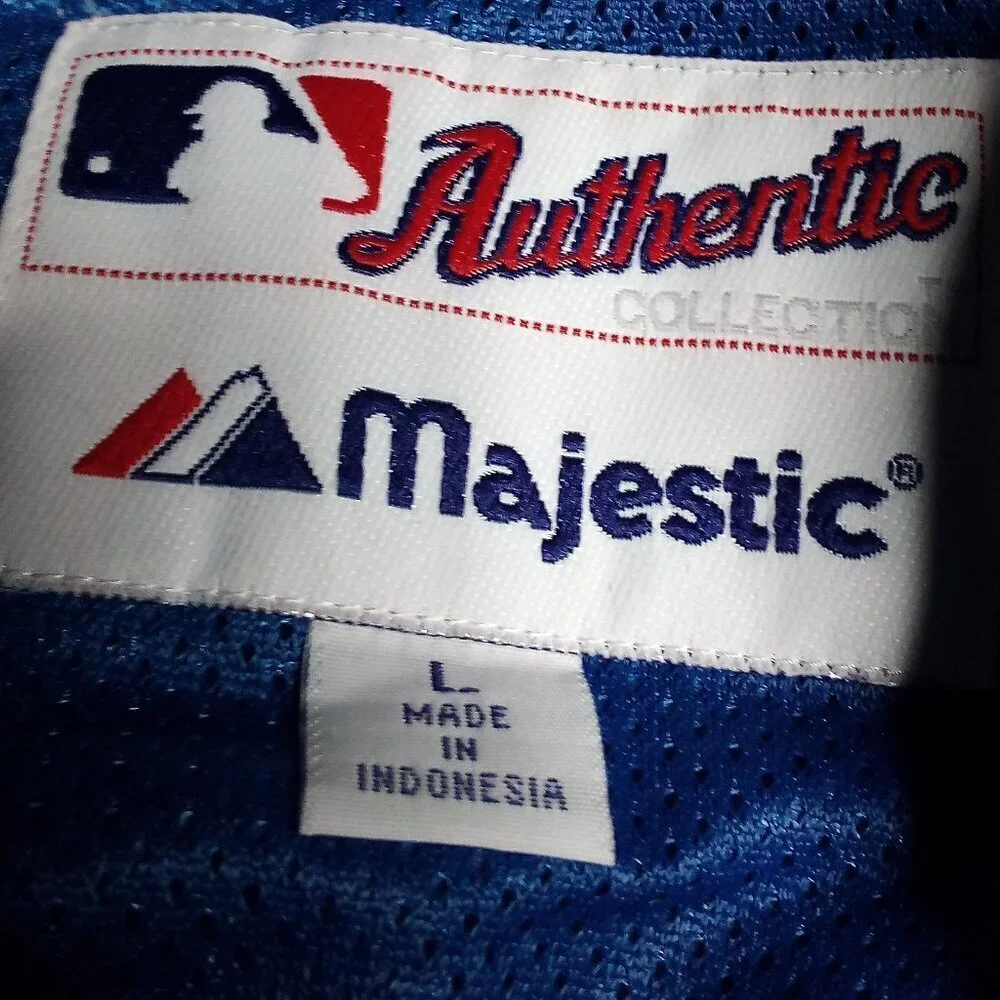 NWT Majestic Chicago Cubs Pullover Windbreaker Jacket